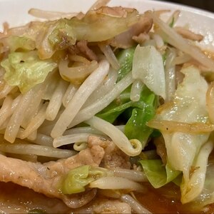 豚トロ野菜炒め